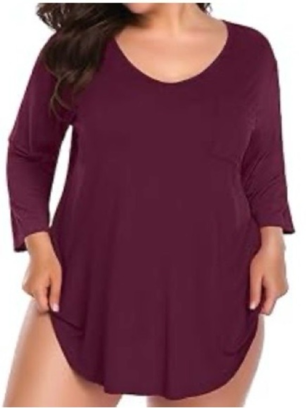 Larace/Belaroi burgundy tunic 4X